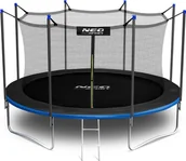 Trampoliny - Trampolina ogrodowa Neo-Sport NS-14W241 z siatką wewnętrzną 14 FT 435 cm - miniaturka - grafika 1
