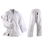 Kimona, stroje i obuwie - Dorosły kimono jiu-jitsu Danrho Shogun Plus biały - miniaturka - grafika 1