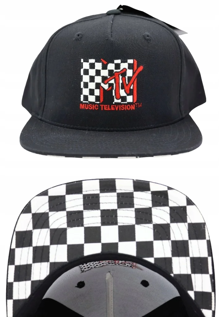 Czapka z daszkiem męska młodzieżowa MTV Music Television 55-60cm Snapback