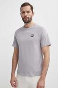 Koszulki męskie - Hummel t-shirt bawełniany hmlLGC KAI REGULAR HEAVY T-SHIRT męski kolor szary z aplikacją 223989 - miniaturka - grafika 1