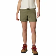 Spodenki damskie - Damskie krótkie spodenki Columbia Silver Ridge Utility Short stone green - 10 - miniaturka - grafika 1
