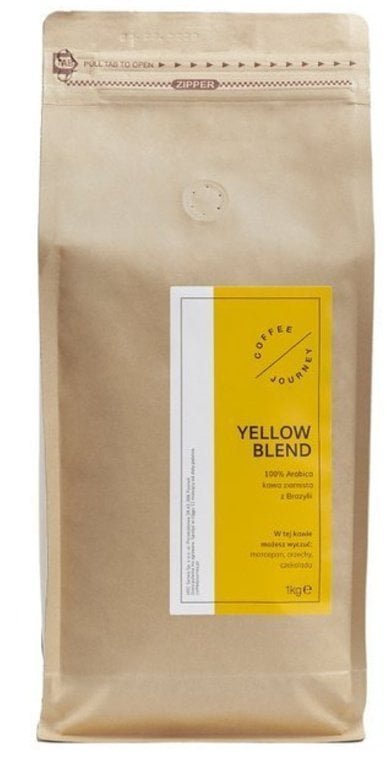 Kawa ziarnista Coffee Journey Yellow Blend 1kg