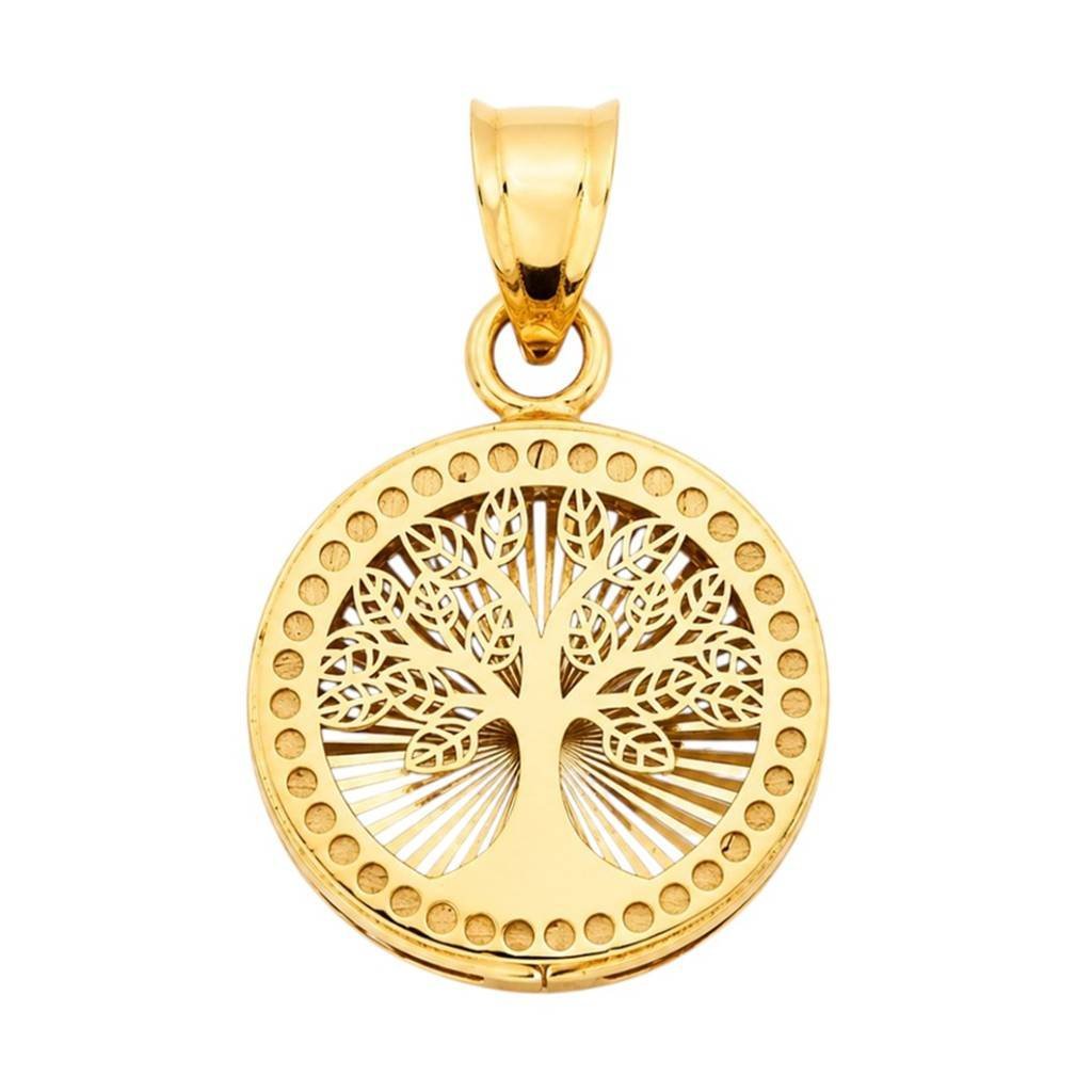 Zawieszka złota Au 585 Drzewko szczęścia ZA8455