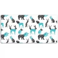 Obrusy i serwetki - Mata ochronna podkładka pod mysz Zwierzęta 120x60cm, Dywanomat - miniaturka - grafika 1