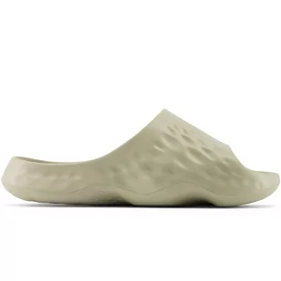 Klapki unisex New Balance SUFHUPC3  beżowe - Klapki i japonki męskie - miniaturka - grafika 1