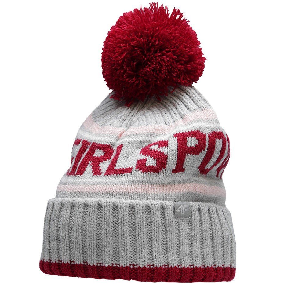 Czapka dla dziewczynki 4f chło