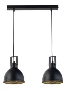 Sigma Stylowa lampa wisząca biura i domu MARS zwis 2 Czarny złoty 32258 - Lampy sufitowe - miniaturka - grafika 1
