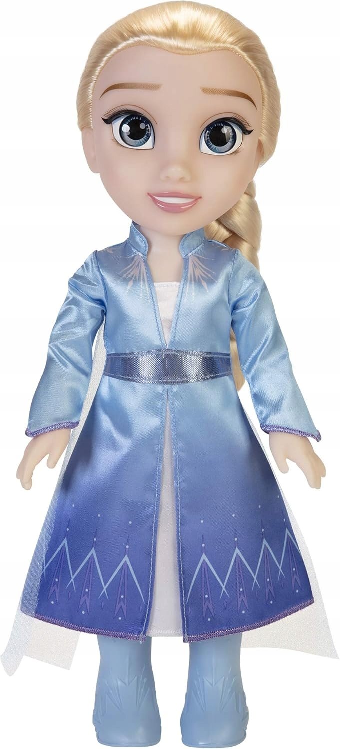 Lalka Elsa Kraina Lodu 2 35 CM Z Długimi Włosami I Błyszczącą Peleryną 3+