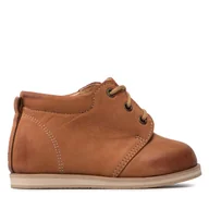 Buty dla chłopców - Trzewiki Zarro D16 Brązowy - miniaturka - grafika 1