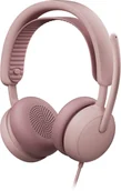Słuchawki - Logitech 981-001616 Różowy - miniaturka - grafika 1