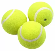 Zabawki dla psów - Piłka tenisowa dla psa 3 szt. pływa piszczy 6 cm - miniaturka - grafika 1