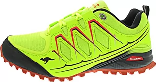 Buty trekkingowe męskie - KangaROOS Męskie buty trekkingowe K-krail S, Lime Jet Black 7007, 44 EU - grafika 1