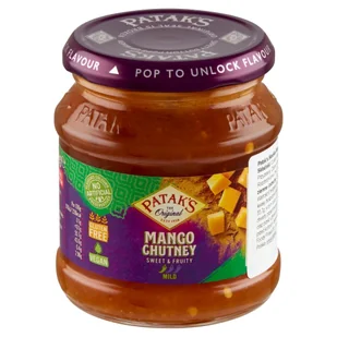 Pataks Indyjski Chutney z Mango 340g - Patak's - Kuchnie świata - miniaturka - grafika 1