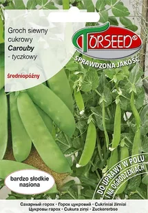 Nasiona Groch siewny cukrowy Carouby 30g - Torseed - Nasiona i cebule - miniaturka - grafika 1
