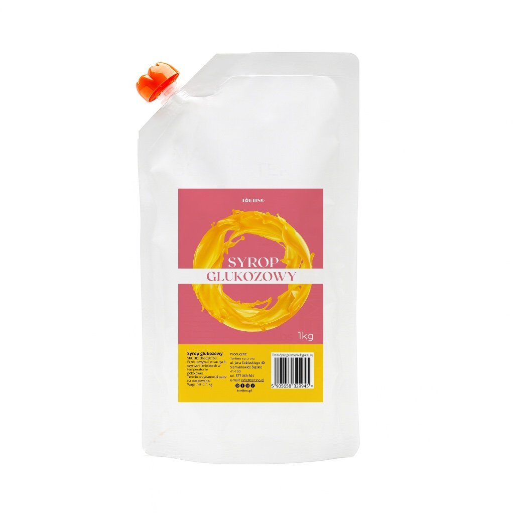 Syrop glukozowy w doypacku 1kg Tortino