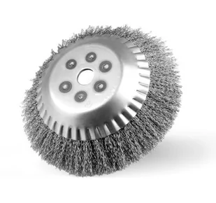 Szczotpol Szczotka do kos otwór 20 drut stalowy B200K.30 - Akcesoria do kos i kosiarek - miniaturka - grafika 1