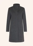 Płaszcze damskie - Icons Cinzia Rocca Płaszcz Wełniany grau - miniaturka - grafika 1
