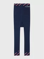 Legginsy - Tommy Hilfiger Legginsy 701220280 Granatowy Slim Fit - miniaturka - grafika 1