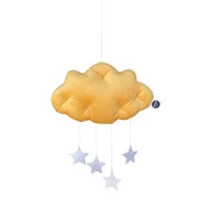 Karuzele dla niemowląt - Mobil chmurka miodowa Velvet - miniaturka - grafika 1