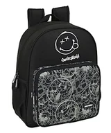 Plecaki - Safta Smiley World Urban Flow, Czarny, 320x120x380 mm, Plecak 640 - miniaturka - grafika 1