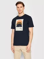 Koszulki męskie - s.Oliver T-Shirt 2111344 Granatowy Regular Fit - miniaturka - grafika 1