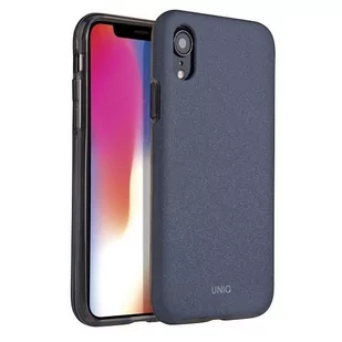 UNIQ UNIQ etui Lithos iPhone Xr niebieski /azure blue UNIQ189BLU - Etui i futerały do telefonów - miniaturka - grafika 1