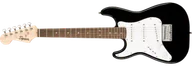 Gitary elektryczne - Squier Mini Stratocaster Left-Handed Laurel Fingerboard Black - miniaturka - grafika 1