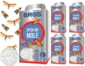 Zwalczanie i odstraszanie szkodników - Bros BROS - dysk na mole lawenda - 5 szt. - miniaturka - grafika 1