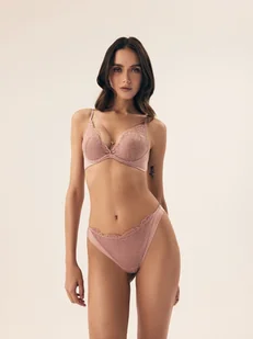 Majtki stringi Korin Esotiq brudny róż L - Majtki damskie - miniaturka - grafika 1