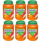 Dania dla dzieci - BoboVita Soczysta wieprzowina z warzywami po 10 miesiącu Zestaw 6 x 190 g - miniaturka - grafika 1