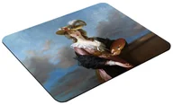 Podkładki pod mysz - Podkładka Autoportret w słomkowym kapeluszu Élisabeth Vigée-Lebrun 60x40cm - miniaturka - grafika 1