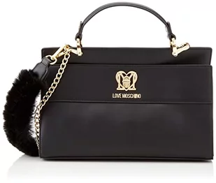 Love Moschino Jc4389pp0fko00 damska torba na ramię, czarna - Torebki damskie - miniaturka - grafika 1