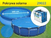 Akcesoria do basenów - Intex Solar Sail Easy & Frame Pool průměr 366 cm 6941057404486 - miniaturka - grafika 1