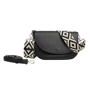 Gabor bags Linda damska torba na ramię, czarna, czarny - Torebki damskie - miniaturka - grafika 1