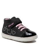 Buty dla dziewczynek - Primigi Sneakersy 2854700 S Czarny - miniaturka - grafika 1