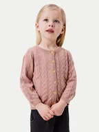 Swetry dla chłopców - NAME IT Kardigan 13233051 Różowy Regular Fit - miniaturka - grafika 1