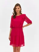 Sukienki - Sukienka damska różowa - SSU4599CR sukienka - TOP SECRET - Odzieżowy sklep internetowy TOP SECRET - miniaturka - grafika 1