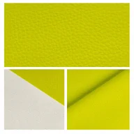 Pasmanteria - Ekoskóra Sztuczna Skóra Skaj Tkanina Tapicerska Derma Materiał Zieleń 0,5 M - miniaturka - grafika 1