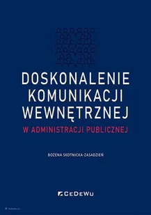 Doskonalenie komunikacji wewnętrznej w administracji publicznej - Zarządzanie - miniaturka - grafika 1