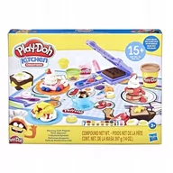 Masy plastyczne - Play Doh Morning Cafe Śniadanie Gofry Ciastolina - miniaturka - grafika 1