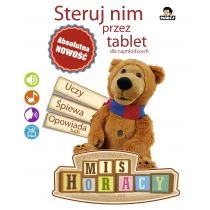 Madej Edukacyjny Miś Horacy sterowany tabletem 1772373 - Zabawki interaktywne dla dzieci - miniaturka - grafika 1