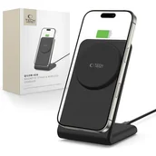 Ładowarki do telefonów - Ładowarka indukcyjna TECH-PROTECT QI15W-A38 Magnetic Magsafe 15W Czarny - miniaturka - grafika 1