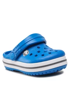 Buty dla chłopców - Crocs Klapki Crocband Clog T 207005 Niebieski - grafika 1