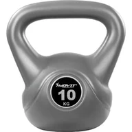 Kettlebell - MOVIT Hantle Kettlebell szare - 10 kg - miniaturka - grafika 1