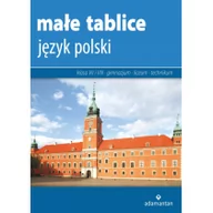 Materiały pomocnicze dla uczniów - Adamantan Małe tablice Język polski 2017 - Adamantan - miniaturka - grafika 1