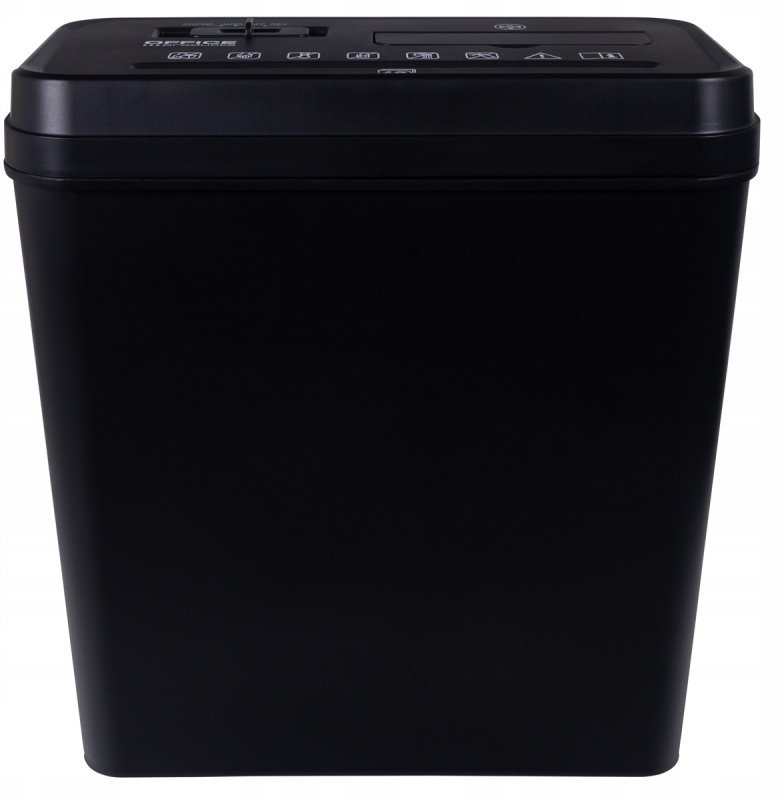 OfficeProducts Niszczarka, paski, do 10 kartek A4, kosz 14l, czarna