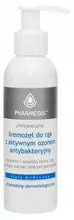 Kropla Zdrowia Pharmedis Pharmedis Pielęgnacja Ciała Pielęgnacyjny kremożel do rąk z aktywnym ozonem antybakteryjny 150 ml - Kremy i maski do rąk - miniaturka - grafika 1