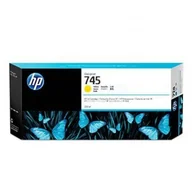 Tusze oryginalne - Tusz Oryginalny HP 745 (F9K02A) (Żółty) - miniaturka - grafika 1