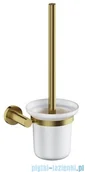 Wieszaki łazienkowe - Omnires Modern Project szczotka toaletowa wisząca mosiądz szczotkowany MP60620BSB - miniaturka - grafika 1