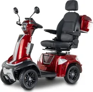 Skutery - Bili Bike Skuter pojazd inwalidzki elektryczny BILI BIKE SHINO G6-3 z kuferkiem, 20km/h czerwony - miniaturka - grafika 1